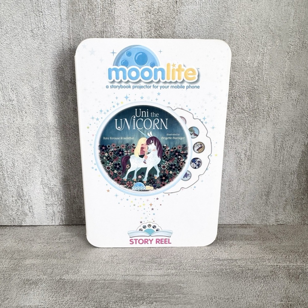 Moonlite Uni the Unicorn Story Reel for Smartphone Storybook Projector